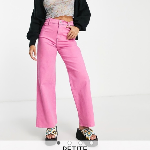 ASOS Denim - ASOS😍❤️‍🔥 Pink Flare Jeans